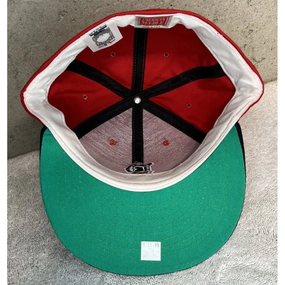 Vintage NWT Boston Red Sox Cooperstown Collection American Needle Fitted Hat 7 ⅜